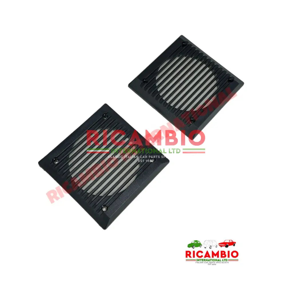 Speaker Pod Grille Kit (BLACK) - Classic Fiat Panda - Accessories & Interior Parts