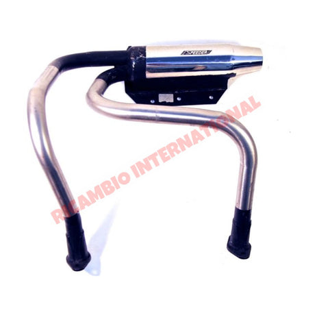 Speeder Racing Exhaust & Bracket - Classic Fiat 500 126 - Exhaust and Associated Parts