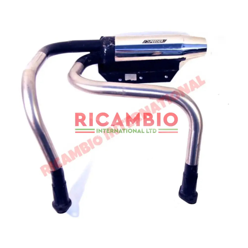 Speeder Racing Exhaust & Bracket - Classic Fiat 500 126 - Exhaust and Associated Parts