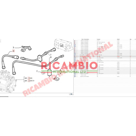 Speedo Cable - Fiat Cinquecento - Cables and Clips