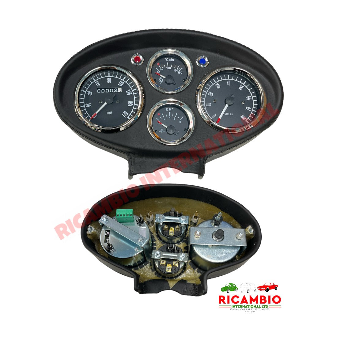 Speedo Cluster/Head Unit - Classic Fiat 500,600,126 - Modifications