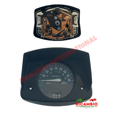 Speedo Cluster (MPH) - Fiat 126 - Second Hand Parts