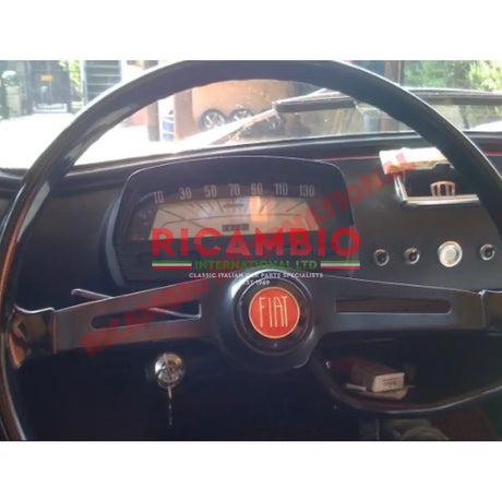 Speedo Front Speedometer Glass (KM/H) - Classic Fiat 500 - Classic Fiat 500 Parts & Spares