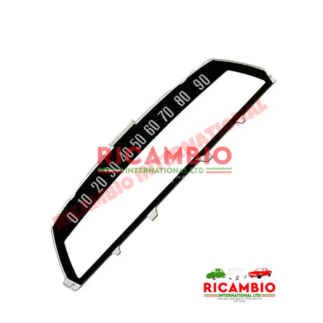 Speedo Front Speedometer Glass (MPH) - Classic Fiat 500 - Classic Fiat 500 Parts & Spares