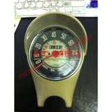 FLAT Speedo Front Speedometer Glass (MPH) - Classic Fiat 500 - Classic Fiat 500 Parts & Spares