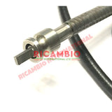 Speedo Rev Counter Cable (JAEGER) - Fiat 600 - Cables - Clips & Springs