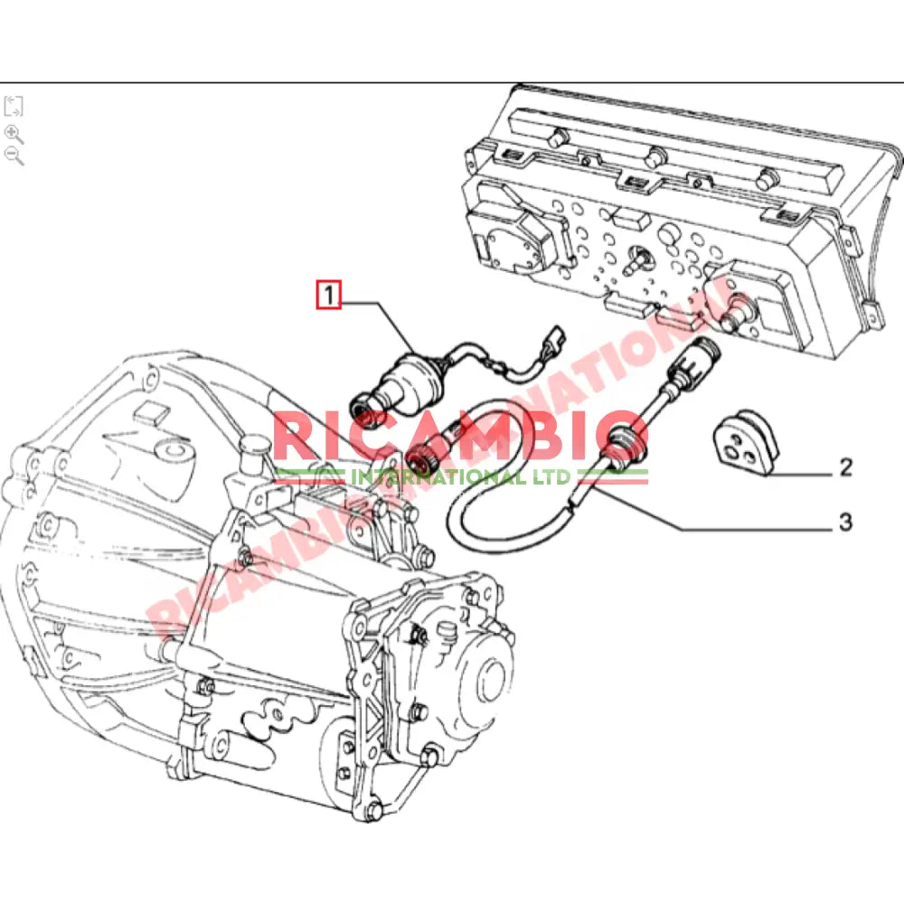 Speedo Sensor - Fiat Croma & Lancia Delta - Cables