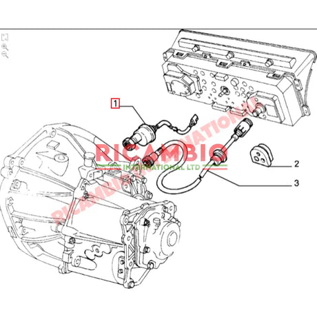 Speedo Sensor - Fiat Croma & Lancia Delta - Cables