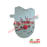 Speedometer & Facia MPH VEGLIA BORLETTI - Fiat 600 Multipla - VEGLIA BORLETTI Instruments