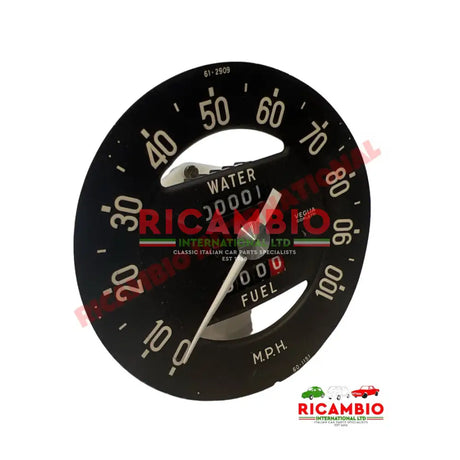 Speedometer & Facia MPH VEGLIA BORLETTI - VEGLIA BORLETTI Instruments