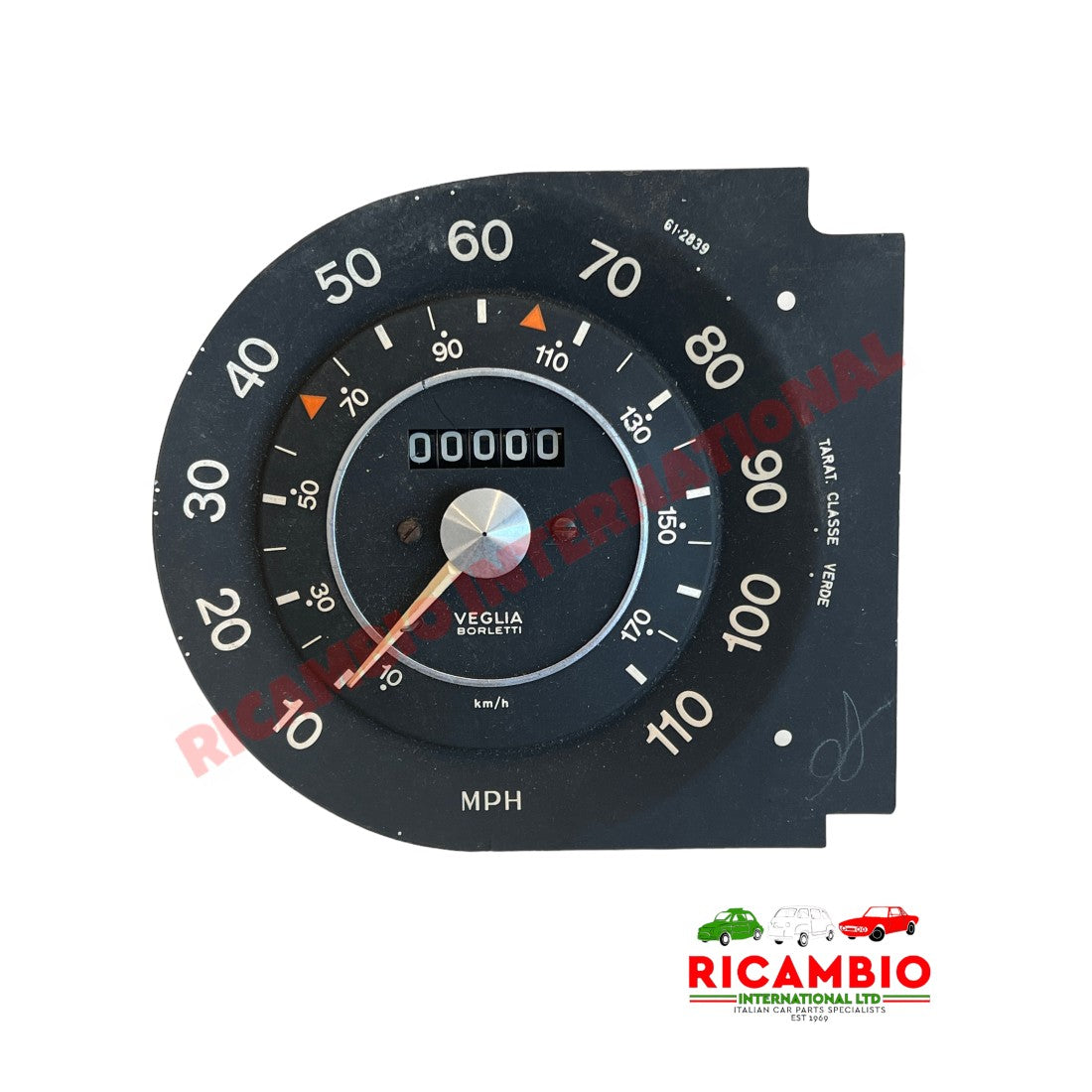 Speedometer & Facia MPH VEGLIA BORLETTI - VEGLIA BORLETTI Instruments