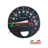 Speedometer & Facia MPH VEGLIA BORLETTI - VEGLIA BORLETTI Instruments