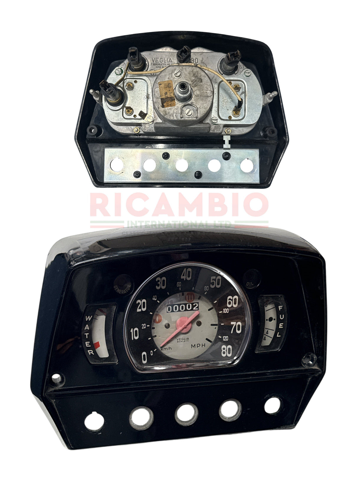 Speedometer MPH - Fiat 850T - Speedo and Parts