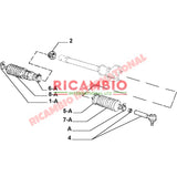 Splined Steering Rack Bush - Fiat 126,127,128,Strada/Ritmo Autobianchi A112 - Steering