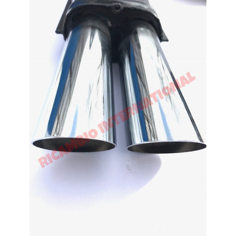 Sports Exhaust Kit (Large Bore Tail Pipes) - Fiat 850 - Exhaust