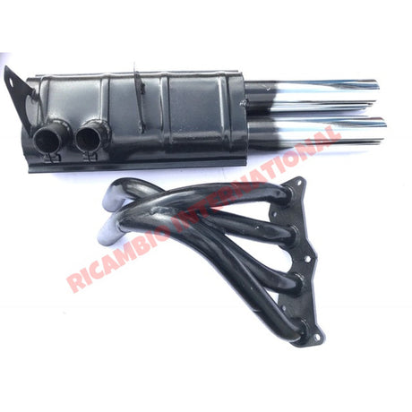 Sports Exhaust Kit (Large Bore Tail Pipes) - Fiat 850 - Exhaust