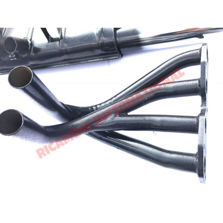 Sports Exhaust Kit (Large Bore Tail Pipes) - Fiat 850 - Exhaust