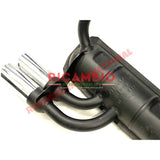 Sports Exhaust TWIN CHROME Pipes - Classic Fiat 500 126 - 594cc/650cc Exhaust