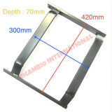 Sports Seats Mounting Support Bracket Kit - Classic Fiat 500 126 600 - Interior Trim