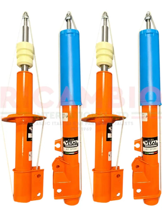 Sports Shock Absorber Kit (Front & Rear) - Autobianchi A112 Abarth