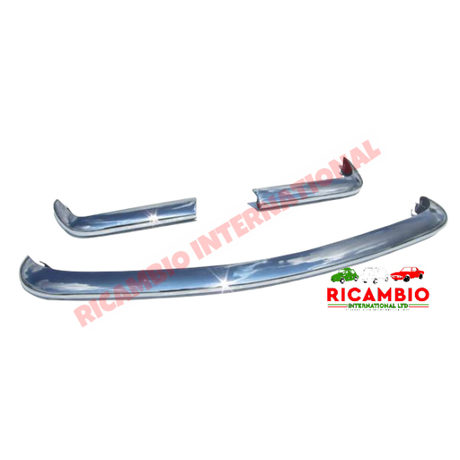 Stainless Steel Bumper Kit - FIAT 124 SPIDER - Exterior