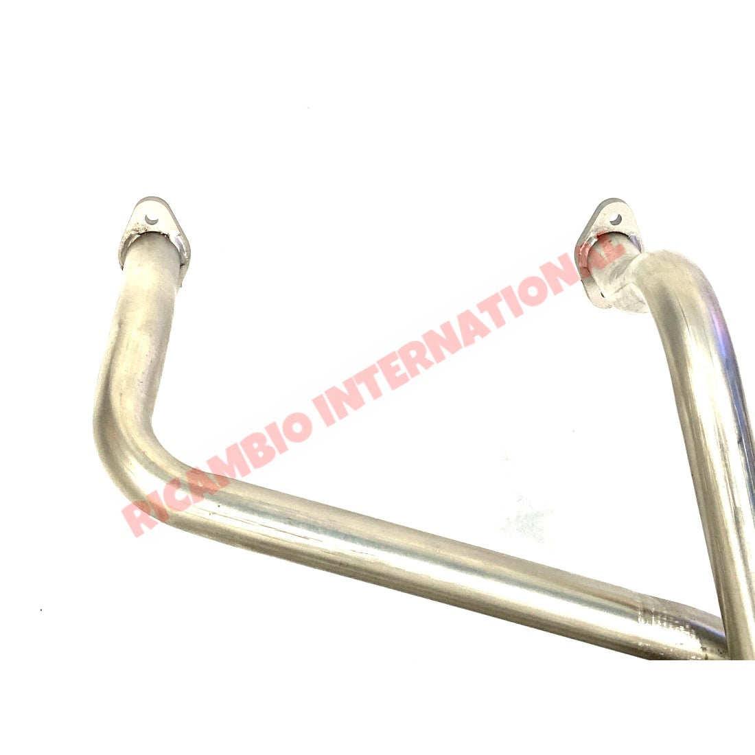 Stainless Steel Sports Exhaust & Copper Gaskets - Classic Fiat 500 126 - Exhaust and Associated Parts