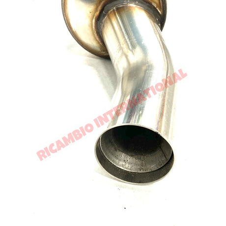 Stainless Steel Sports Exhaust & Copper Gaskets - Classic Fiat 500 126 - Exhaust and Associated Parts
