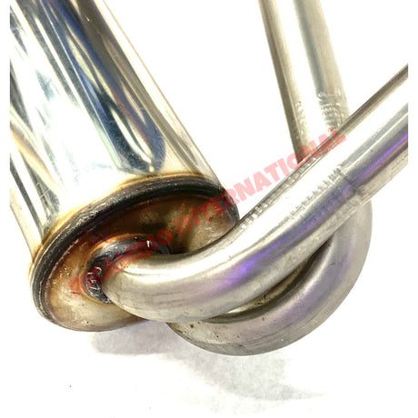 Stainless Steel Sports Exhaust & Copper Gaskets - Classic Fiat 500 126 - Exhaust and Associated Parts