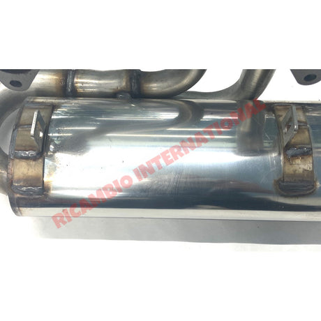 Stainless Steel Sports Exhaust & Gaskets - Classic Fiat 500 - Exhaust and Associated Parts