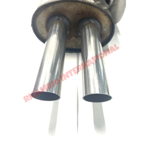 Stainless Steel Sports Exhaust & Gaskets - Classic Fiat 500 - Exhaust and Associated Parts