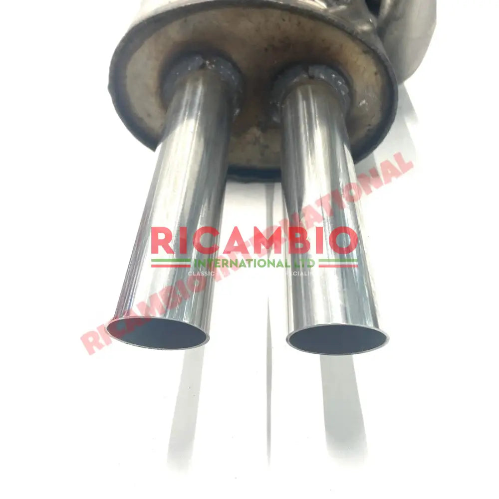 Stainless Steel Sports Exhaust & Gaskets - Classic Fiat 500 - Exhaust and Associated Parts