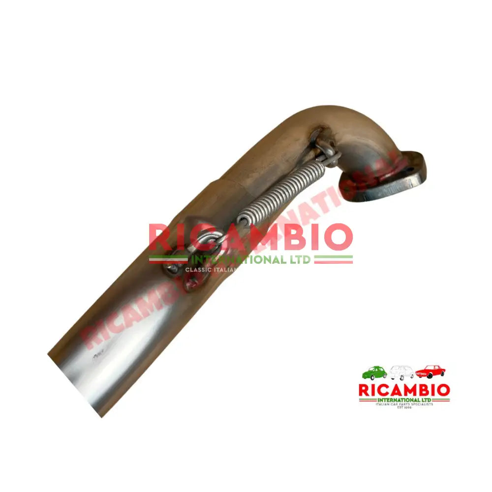 Stainless Steel Sports Exhaust (Large Single Pipe) & Gaskets - Classic Fiat 500 - 499cc Exhaust