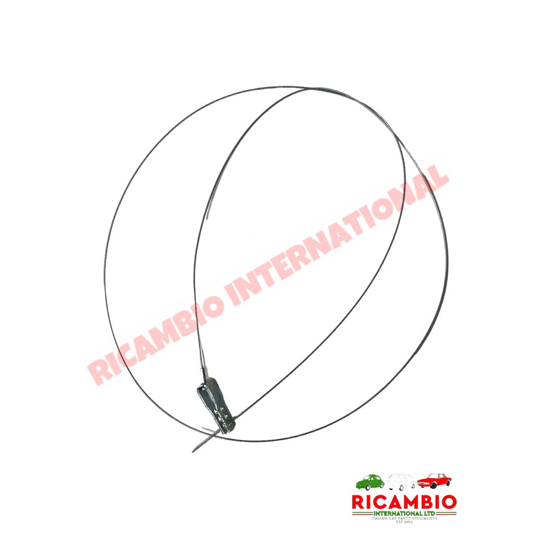 Starter Cable - Fiat 600 - Cables - Clips & Springs