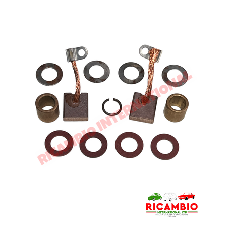 Starter Motor Brush Bush & Washer Kit - Classic Fiat 500,126,600,850,900,1100,Topolino - Ignition & Electrical Items
