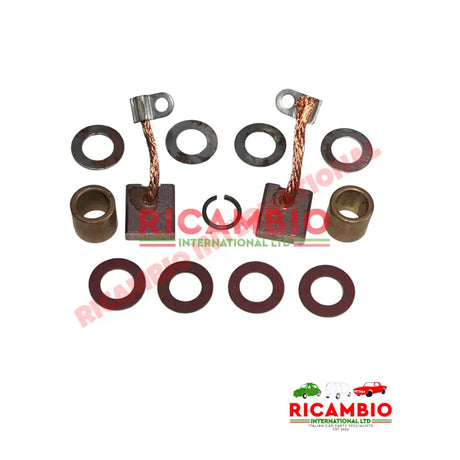 Starter Motor Brush Bush & Washer Kit - Classic Fiat 500,126,600,850,900,1100,Topolino - Ignition & Electrical Items
