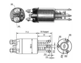 Starter Solenoid - Classic Fiat Panda,Uno,127,Cinquecento,Seicento Lancia/Autobianchi A112