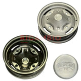 Steel Road Wheel Rim (BEST QUALITY) - Classic Fiat 500,126 - Wheels - Tyres and Tubes