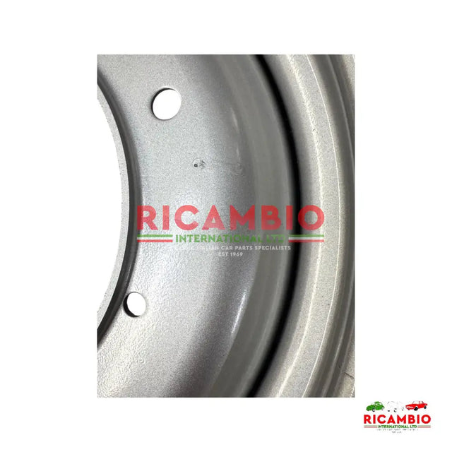 Steel Road Wheel Rim (SHOP SOILED) Classic Fiat 500 Special Offers & Discounts