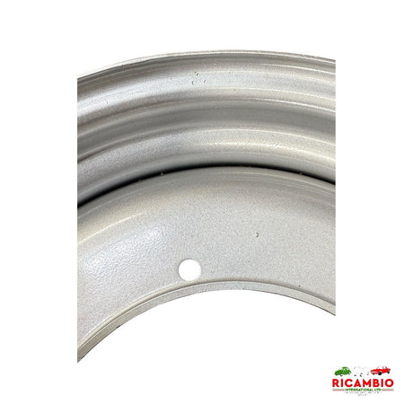 Steel Road Wheel Rim (SHOP SOILED) Classic Fiat 500 Special Offers & Discounts