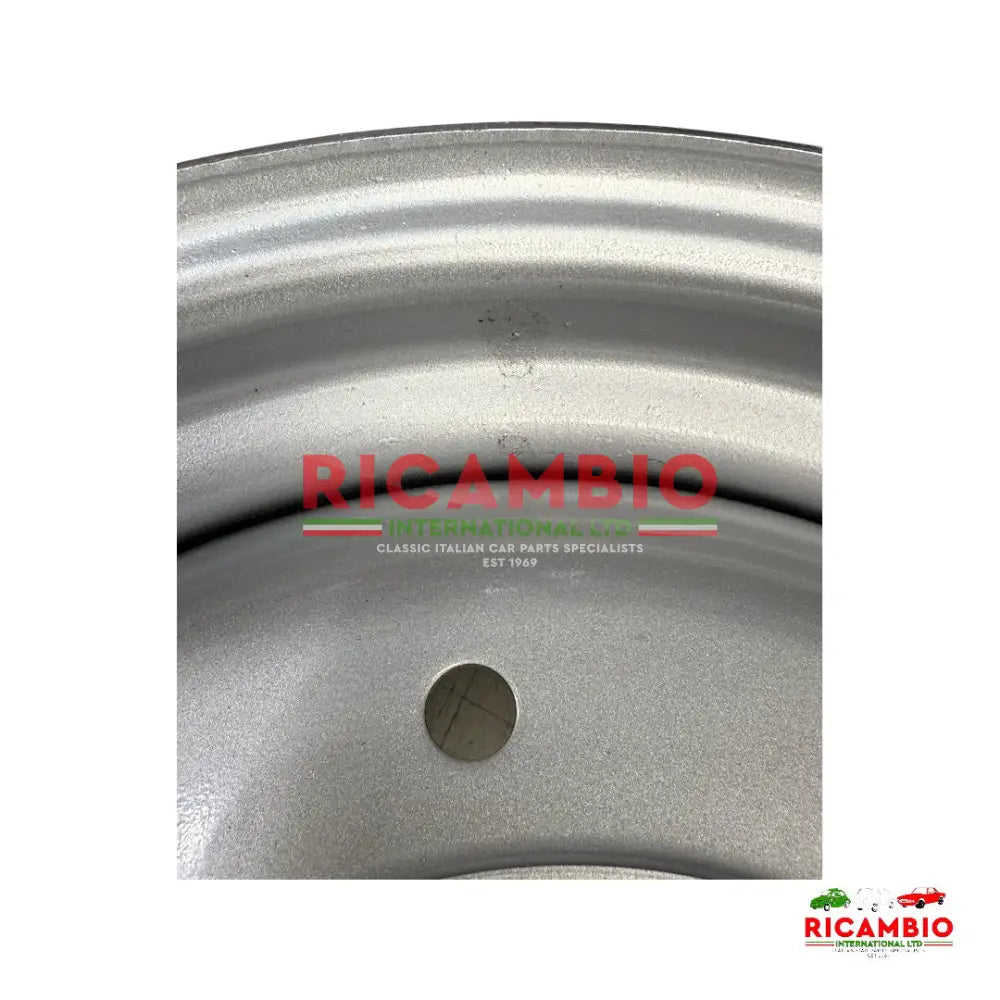 Steel Road Wheel Rim (SHOP SOILED) Classic Fiat 500 Special Offers & Discounts