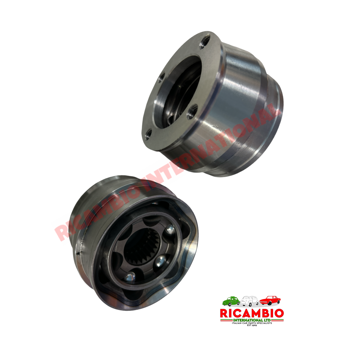 Steel Uprated Coupling CV Joint Kit - Classic Fiat 500 126 - Axles - Shafts - Joints and Couplings