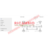 Steering Centre Drag Link - Fiat 124 Special,Sport & Spider (up to 1975) - Steering