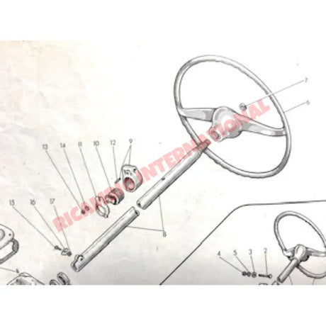 Steering Column Bush - Classic Fiat 500 - Steering