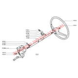 Steering Column Support Bracket - Classic Fiat 500 - Steering