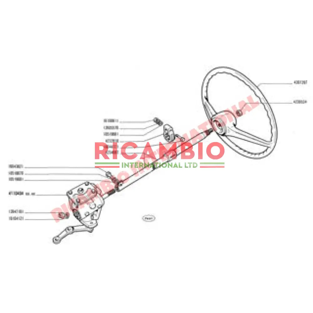 Steering Column Support Bracket - Classic Fiat 500 - Steering