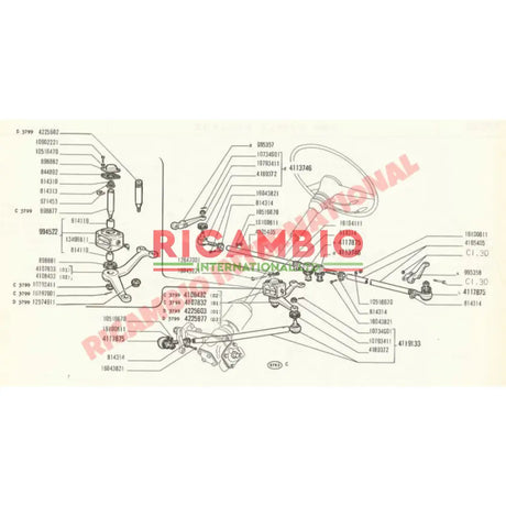 Steering Idler Repair Kit - Fiat 850T 900T/E - Steering