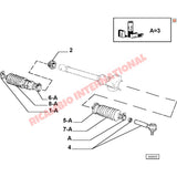 Steering Rack Boot Kit - Fiat 126,127,128,Classic Panda,Uno,Strada,Regata,X19 - Steering and Related Parts