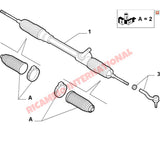Steering Rack Boot - New Fiat 500 New Panda - Rubber Boots and Gaiters