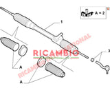Steering Rack Boot - New Fiat 500 New Panda - Rubber Boots and Gaiters