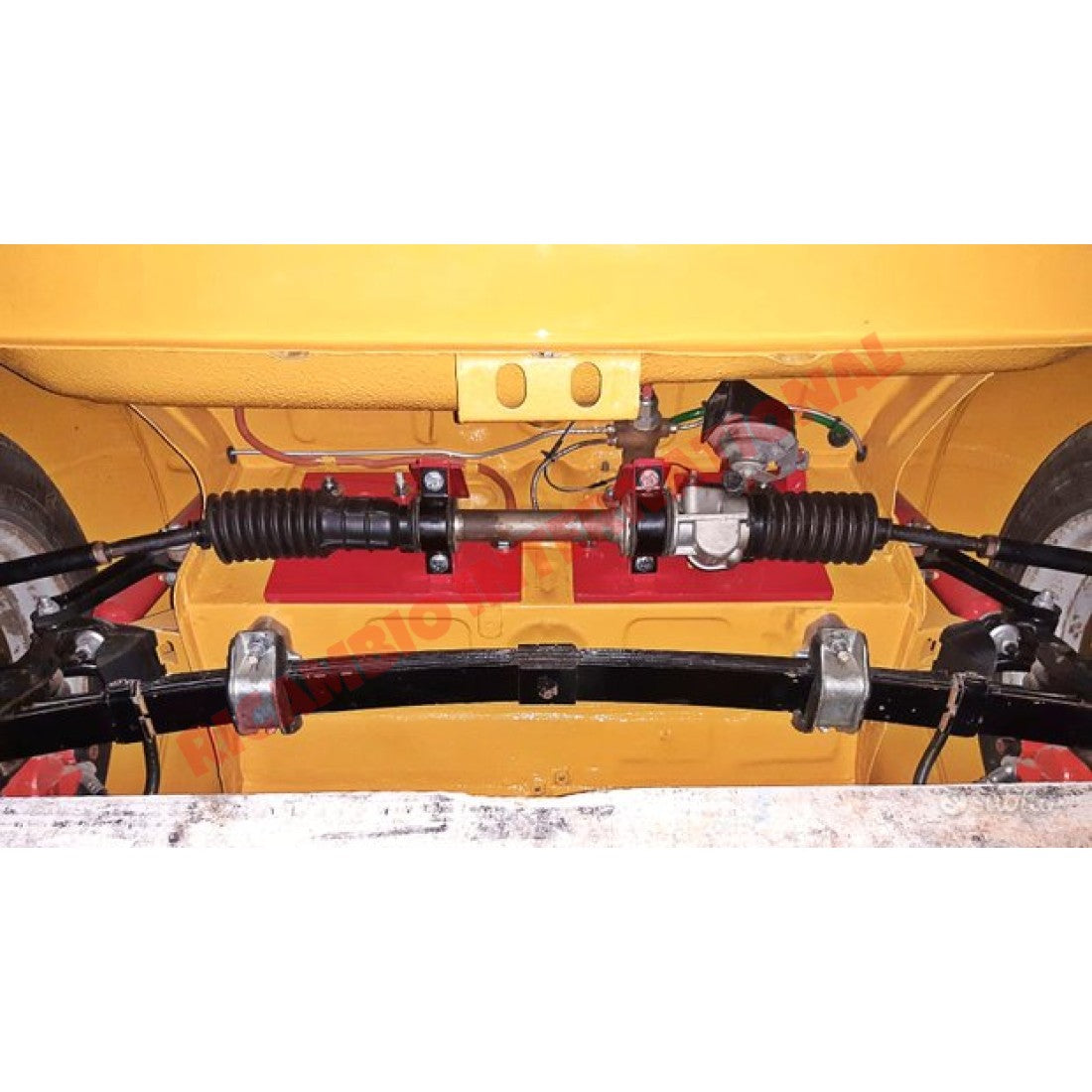 Steering Rack Bracket Kit (2) - Classic Fiat 500 - Steering